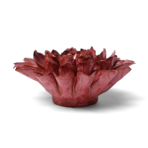 Ceramic Flower Pink Dahlia