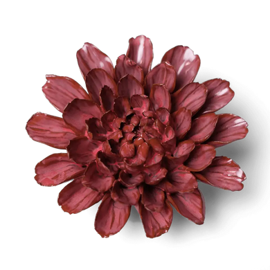 Ceramic Flower Pink Dahlia