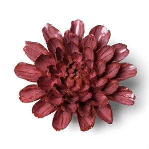Ceramic Flower Pink Dahlia