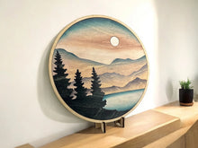 Load image into Gallery viewer, Wood Wall Art 10" Forest Print