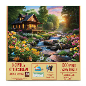 5282 Mountain Otter Stream 1000 pc Puzzle