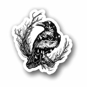 The Raven Animal Outdoor Bird Sticker