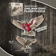 Load image into Gallery viewer, Turn N Learn: Owl Puzzle