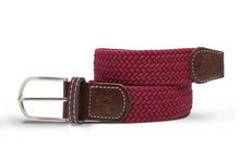 Load image into Gallery viewer, Woven Belt - Burgundy