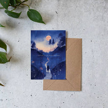 Load image into Gallery viewer, I love you to the moon and back | Love Card