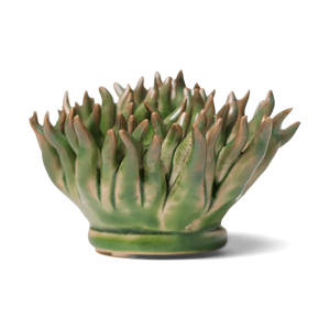 Ceramic Flower Wall Art Mondo Green