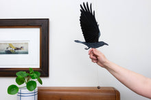 Load image into Gallery viewer, Raven Crow Black Bird Flying Bird Mobile