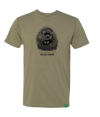 Porcupine Pencil Sketch T Shirt