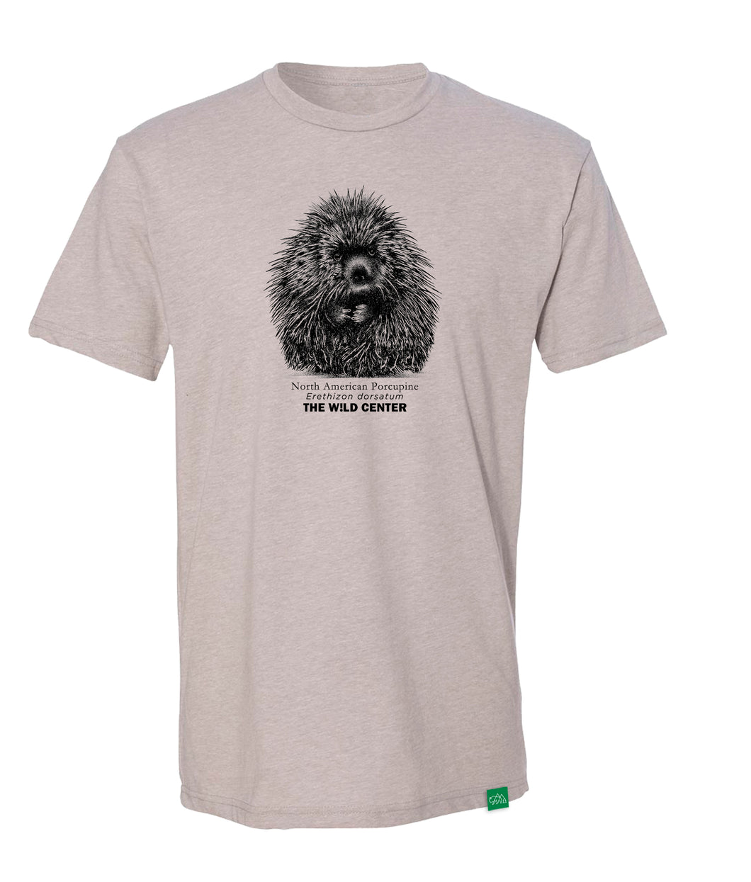 Porcupine Pencil Sketch T Shirt