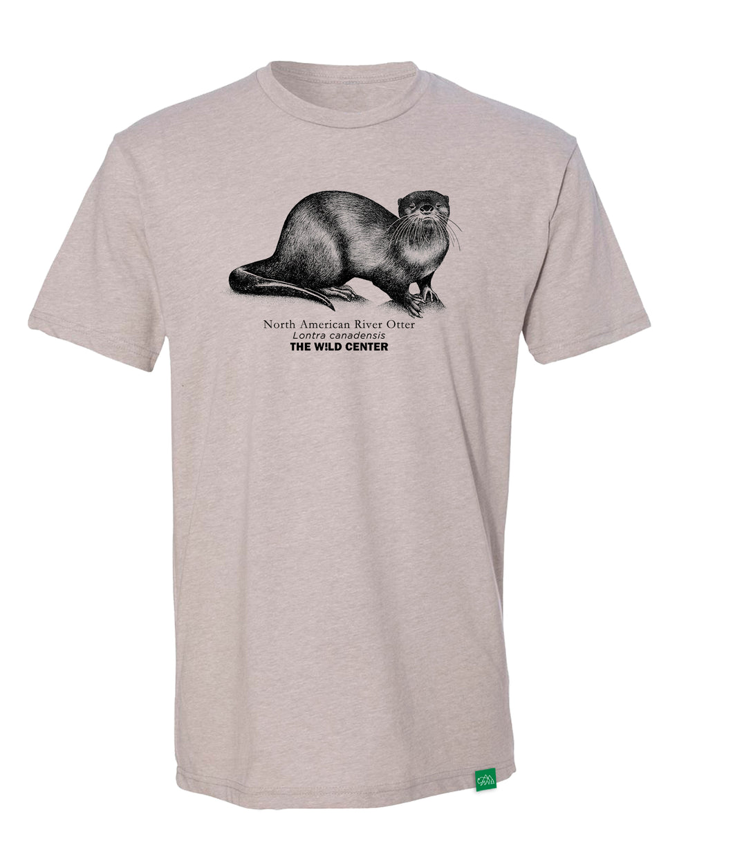 River Otter Pencil Sketch T Shirt