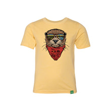 Load image into Gallery viewer, Youth Otter With Sunglasses T Shirt