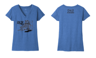 Women's V Neck Troll Shirt