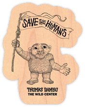 Load image into Gallery viewer, Recycled Wood Troll Stickers