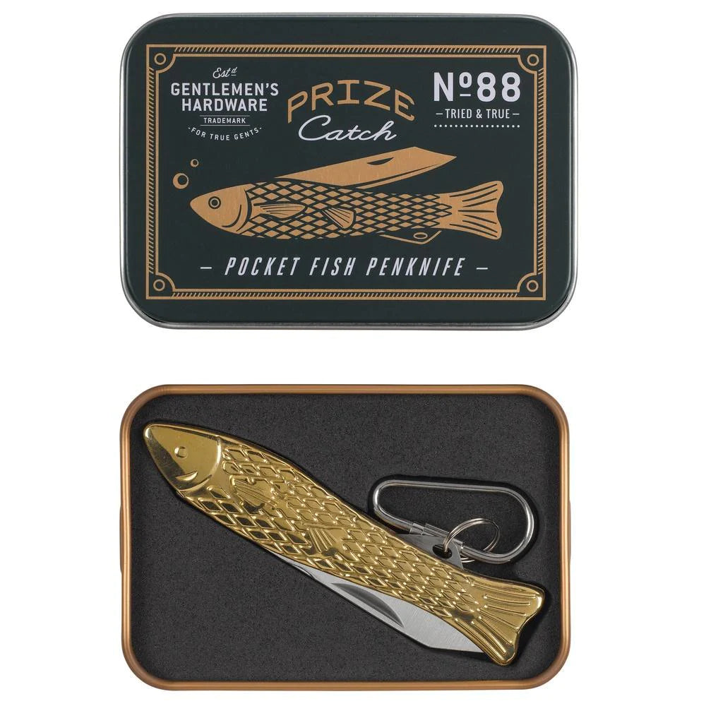 fish carrying hook pocket knife Pocket Fish Penknife – The Wild Supply Co