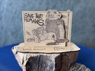 Recycled Wood Troll Standees