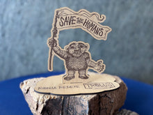 Load image into Gallery viewer, Recycled Wood Troll Standees
