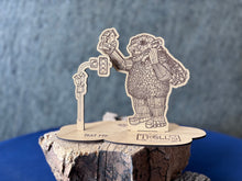 Load image into Gallery viewer, Recycled Wood Troll Standees