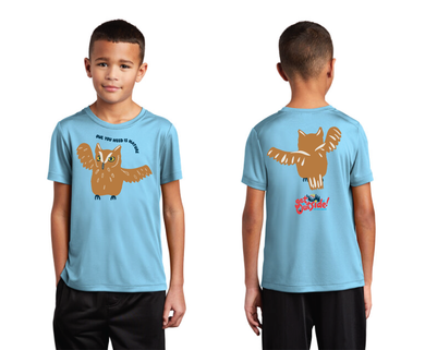 Youth Owl Design T Shirt