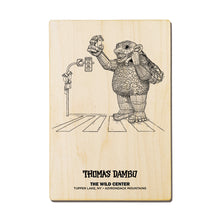 Load image into Gallery viewer, Troll Wooden Postcards