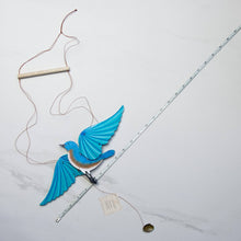 Load image into Gallery viewer, Eastern Blue Bird Flying Mobile