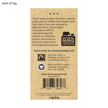 Load image into Gallery viewer, Socks that Protect National Parks (Green Campers): Medium