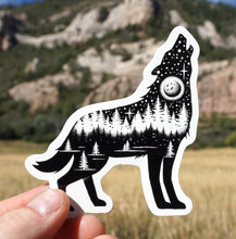 Load image into Gallery viewer, Wolf Outdoor Nature Waterproof Stickers