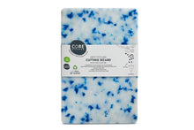 Load image into Gallery viewer, Recycled Plastic Cutting Board Small Blue Confetti