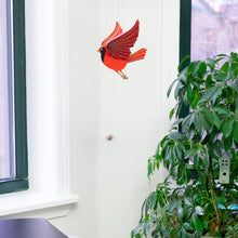 Load image into Gallery viewer, Cardinal Bird Flying Mobile