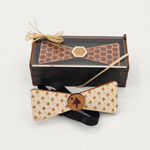 Load image into Gallery viewer, Timber &amp; Ties - Wooden Bow Ties