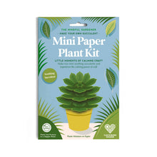Load image into Gallery viewer, Make Your Own Mini Paper Succulent Plant