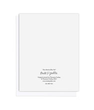Load image into Gallery viewer, Dos Marias Blue Pot, Botanical, Everyday and Thank you Card