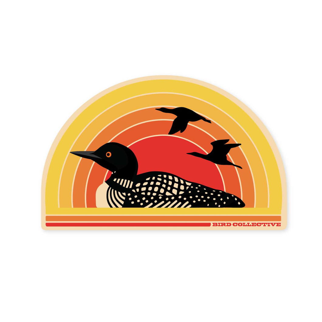 Retro Loon Sticker