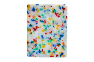 Recycled Plastic Cutting Board XS Confetti