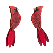 Load image into Gallery viewer, Cardinal Earrings - SM