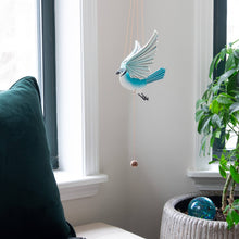 Load image into Gallery viewer, Blue Jay Flying Bird Mobile
