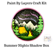 Load image into Gallery viewer, Summer Nights Shadow Box Kit
