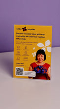 Load image into Gallery viewer, Furoshiki Reusable Fabric Gift Wrap Japanese Wrapping Cloth
