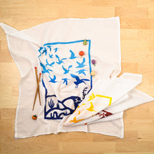 Load image into Gallery viewer, Flour Sack Dish Towel - Immigration/Migration