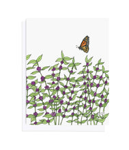 Load image into Gallery viewer, Callicarpa Americana and Monarch Butterfly, Botanical