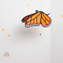 Load image into Gallery viewer, Monarch Butterfly Flying Mobile