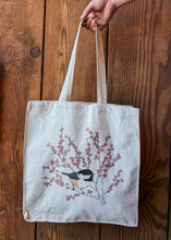 Load image into Gallery viewer, Tote Bag: Black-Capped Chickadee