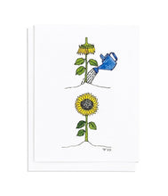 Load image into Gallery viewer, Get Well Sunflower Card