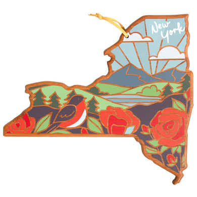 New York Colorful Cutting Board