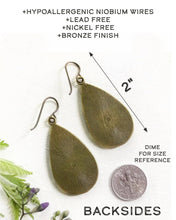 Load image into Gallery viewer, Luna Moth Teardrop Earrings