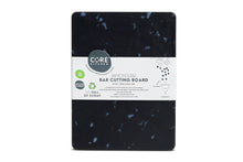 Load image into Gallery viewer, Recycled Plastic Cutting Board XS White Confetti on Black