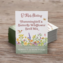 Load image into Gallery viewer, Hummingbird &amp; Butterfly Pollinator Wildflower Seed Mix
