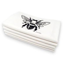 Load image into Gallery viewer, Plant These to Save the Bees Tea Towel
