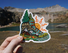 Load image into Gallery viewer, Hiking Sticker