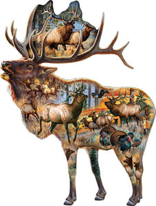 0328 Bugle Call SHAPED Puzzle