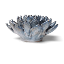 Load image into Gallery viewer, Ceramic Flower Wall Art Succulent Blue